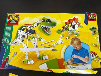SES Creative 14958 - Dinosaure métallique à construire