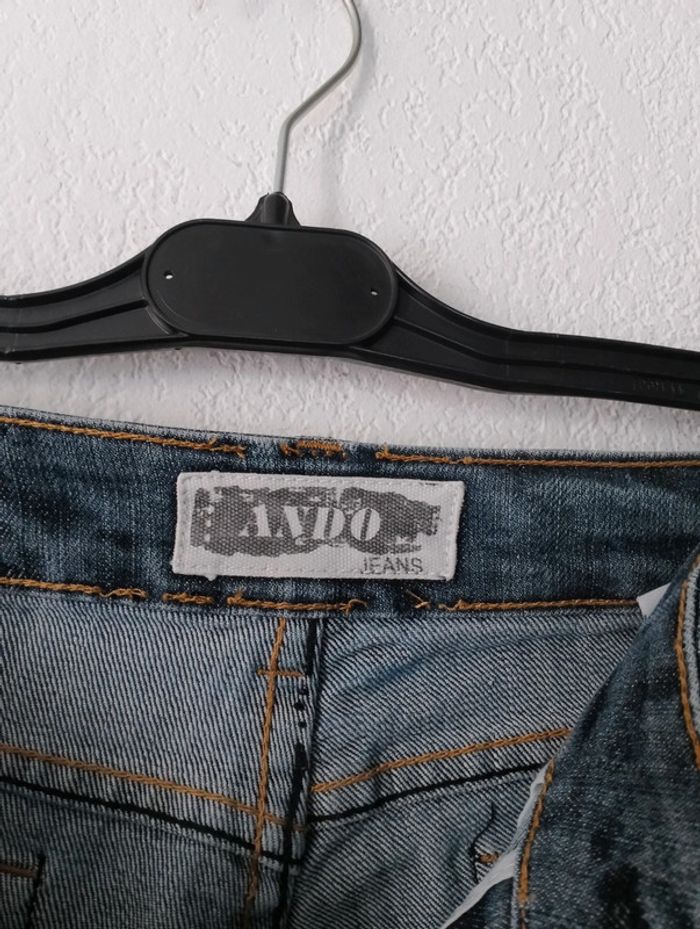 Jeans taille haute femme.40/L.. - photo numéro 4