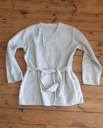 Peignoir gris clair 38