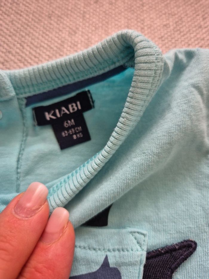 T shirt kiabi 6 mois - photo numéro 2