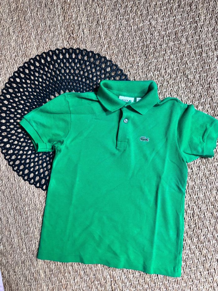 Polo vert Lacoste