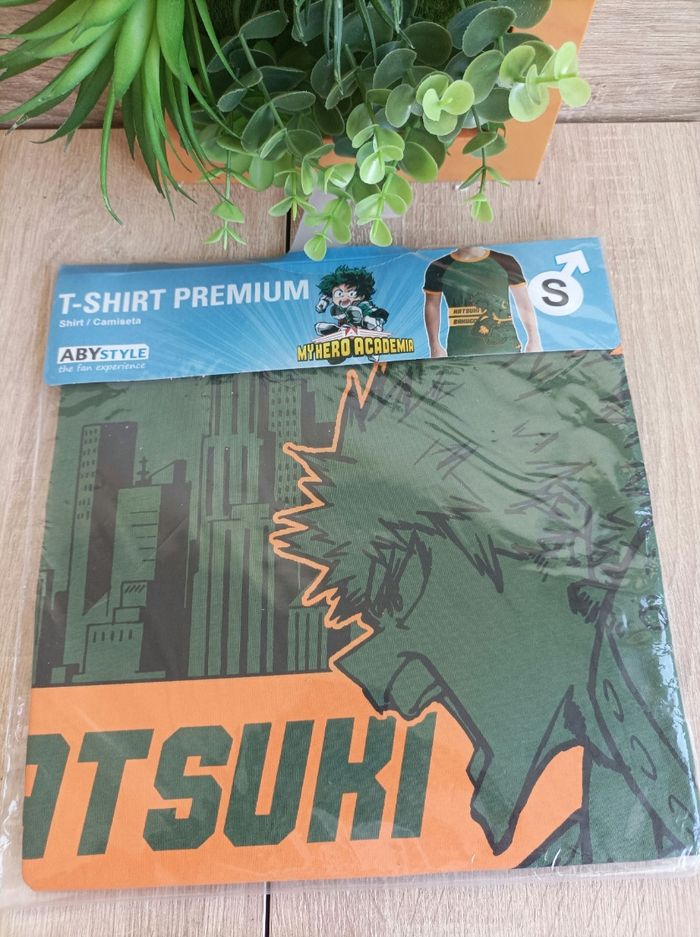 Tee shirt katsuki bakugo My Hero Academia Mha abystyle  taille s