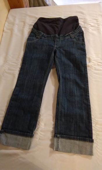 Pantacourt maternité jean