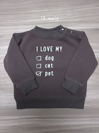 Pull T18mois