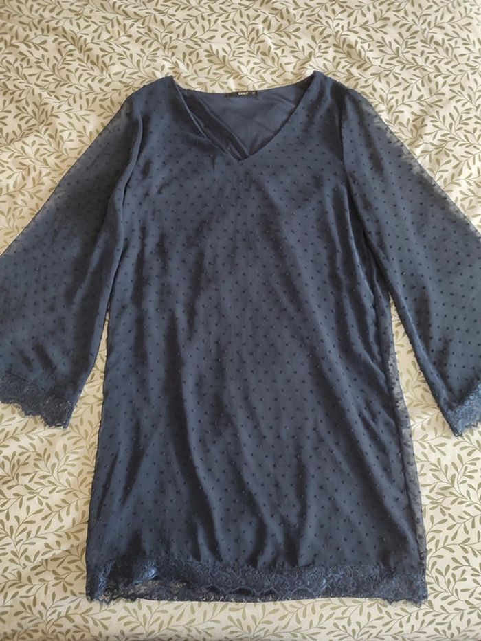 Robe Only Bleu Marine Taille 38 - photo numéro 4