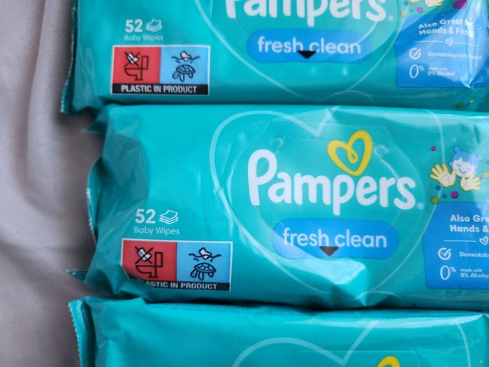 Lot linguettes pampers fresh clean - photo numéro 3