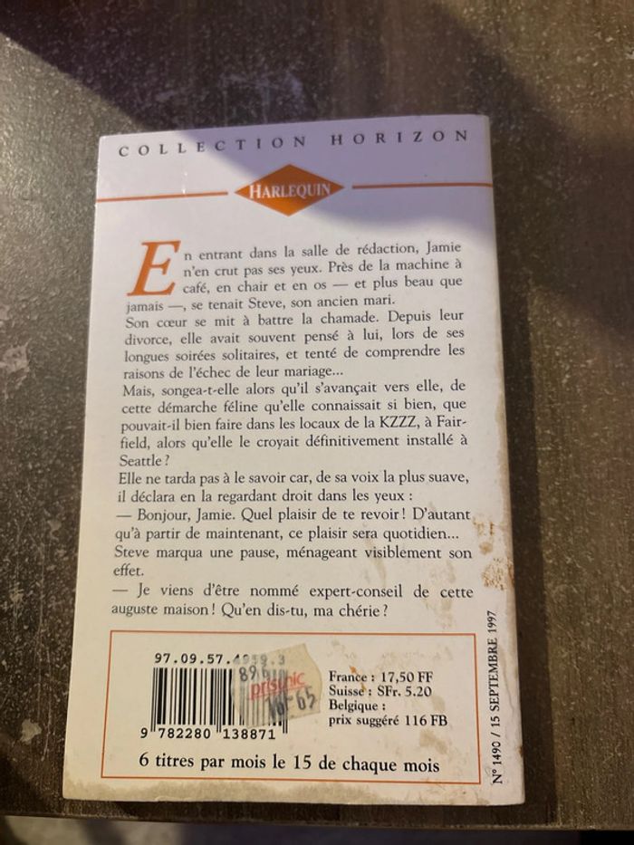 Livre de poche Secondes Noces - photo numéro 3