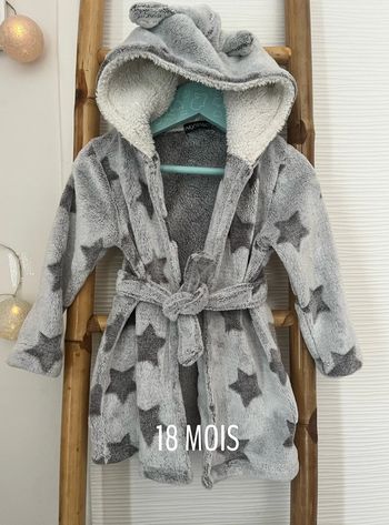 Peignoir / robe de chambre taille 18 mois