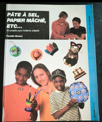 Livre d'activité pâte à sel et papier mâché 