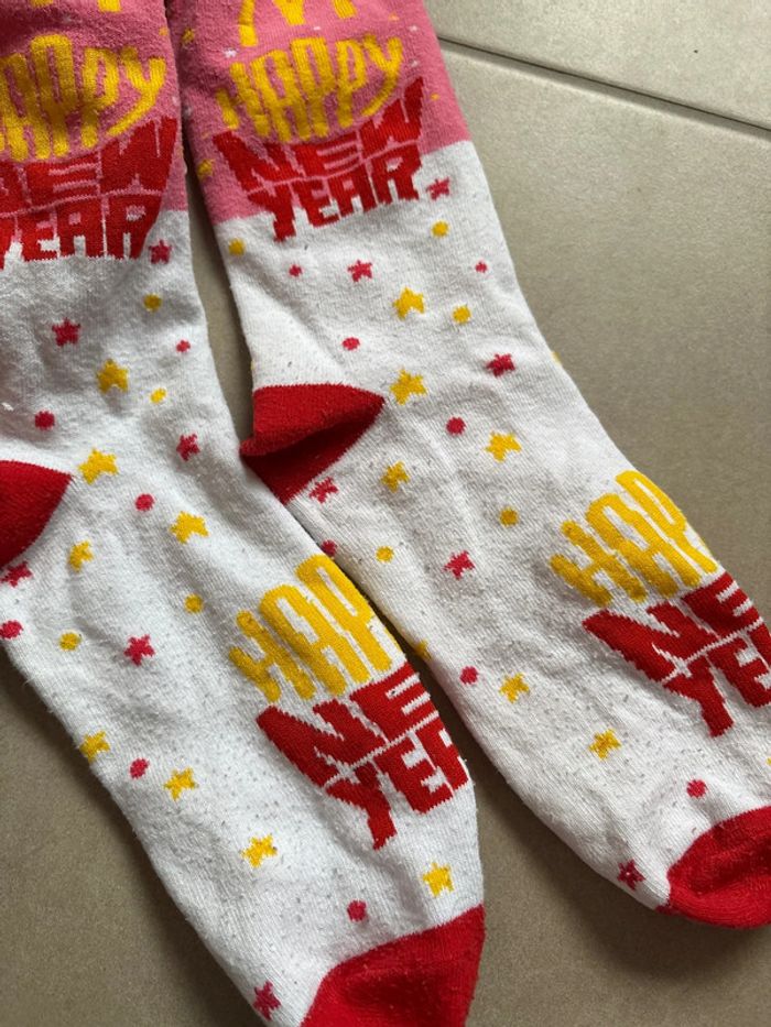 chaussettes mcdo - photo numéro 3