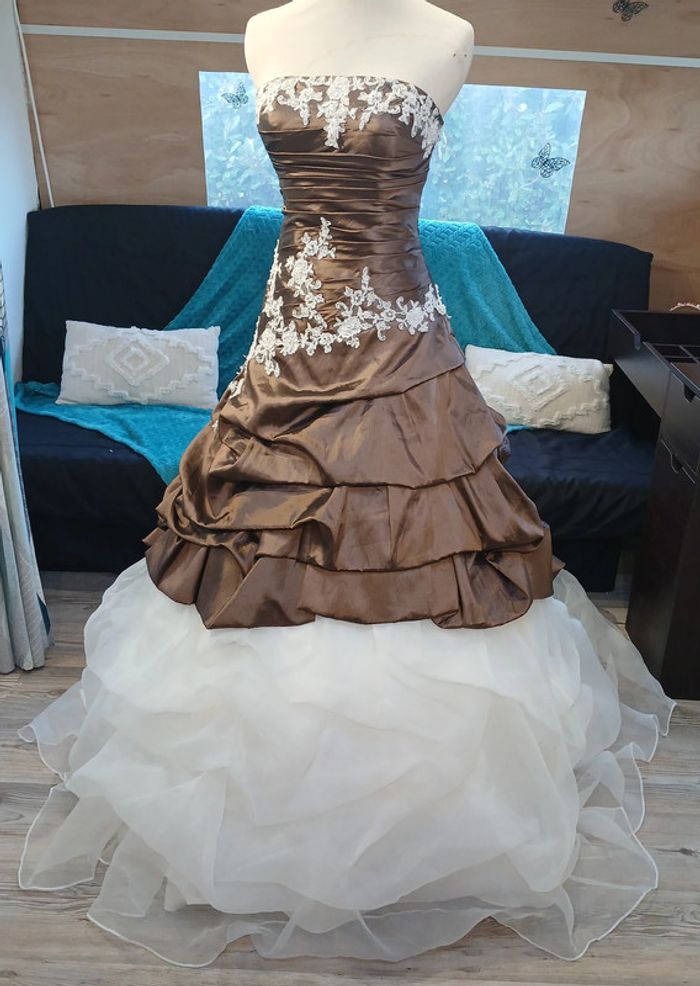 robe de mariée taille 34/36 - photo numéro 7