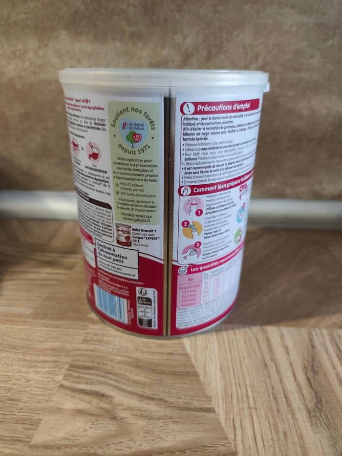 Lait guigoz AR mix - photo numéro 2