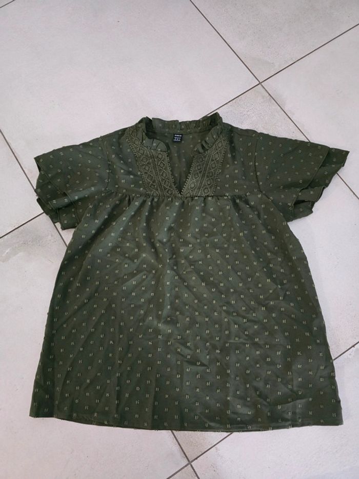 Blouse femme kaki 38