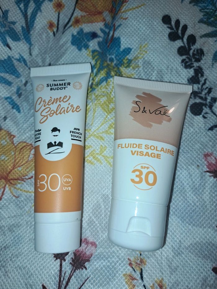 Crèmes solaire - indice 30