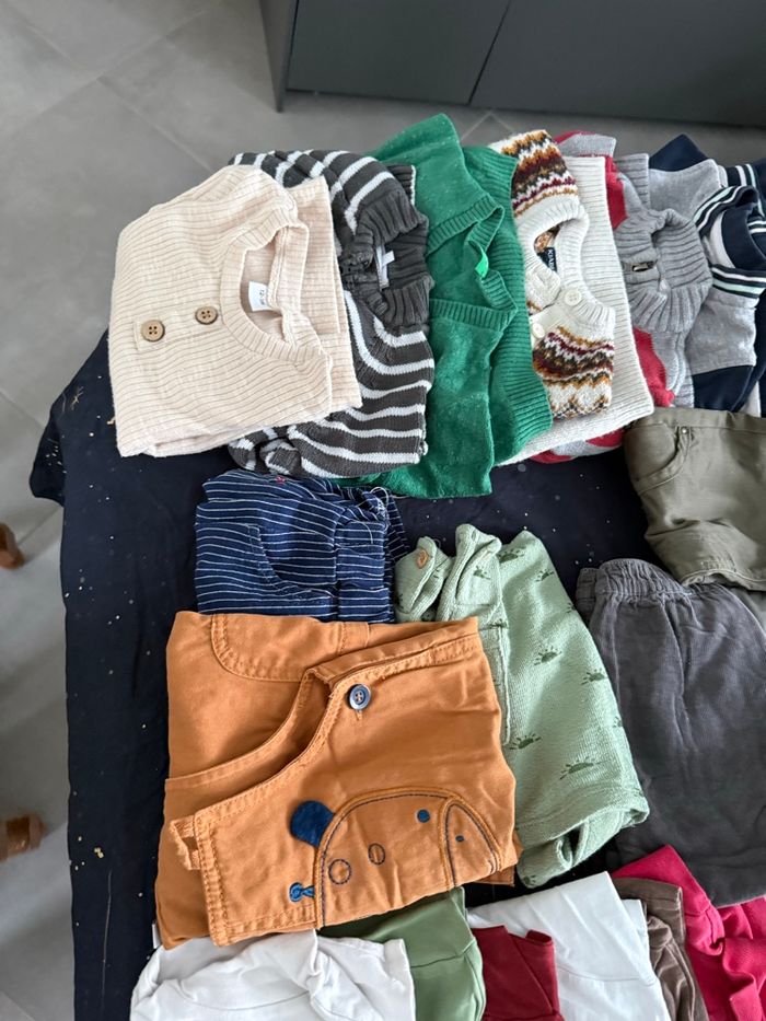 Lot vêtements bébé garçon 18 mois - photo numéro 3