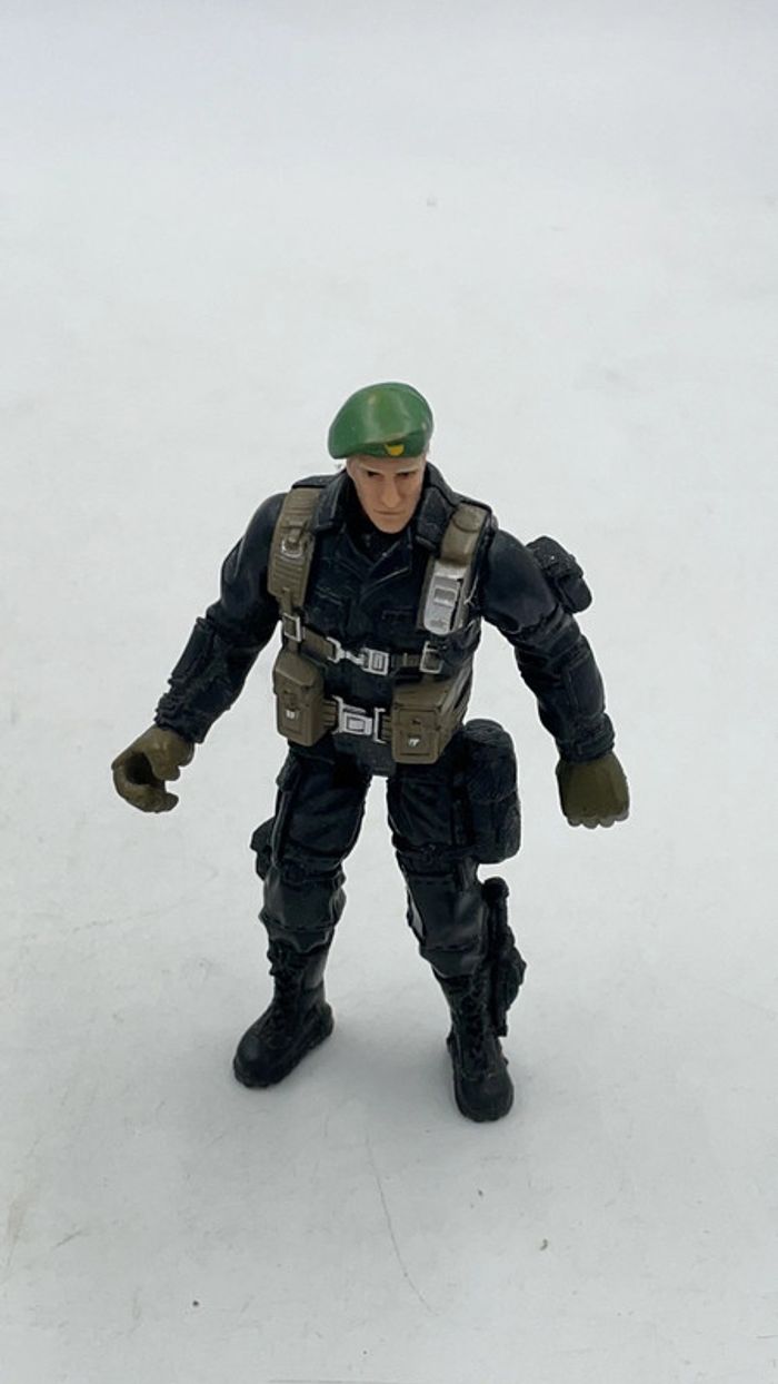 Lot de 3 figurines Soldats militaires articulés + une moto Chap Mei - photo numéro 4