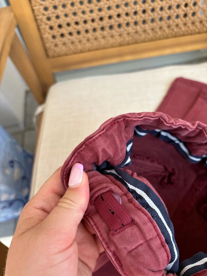 Chino rouge bordeaux - photo numéro 4