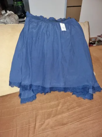 Magnifique jupe bleue