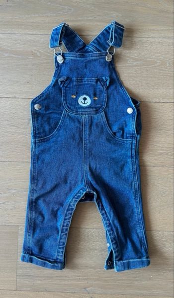 Salopette en jean bébé Sergent Major 18 mois