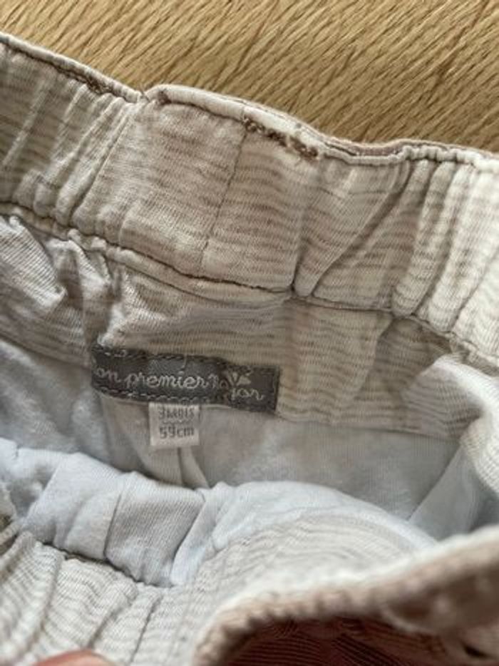 Lot 2 pantalons 3 mois vertbaudet - photo numéro 4