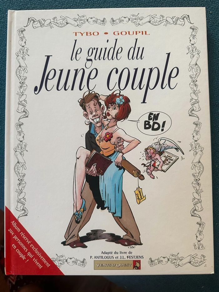 Livre le Guide du Jeune Couple en BD Vents d’Ouest Tybo Goupil hommes femmes album