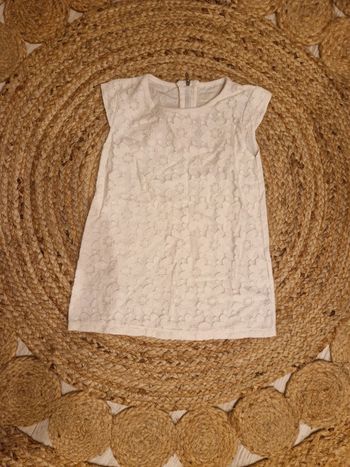 Superbe robe blanc cassé et dentelle idéale Cérémonie In extenso 🐇 3 ans🐇