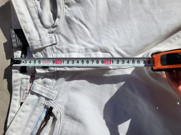 Pantalon blanc jambes larges RG512, taille S - photo numéro 14