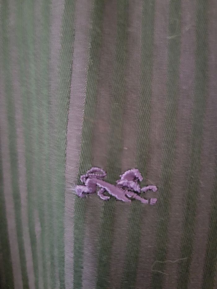 Chemise homme mauve foncé manches longues - photo numéro 3