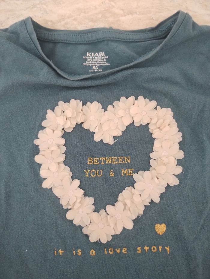 T-shirt manches longues Kiabi 8ans - photo numéro 2