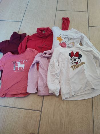 Lot tee shirt manche longue