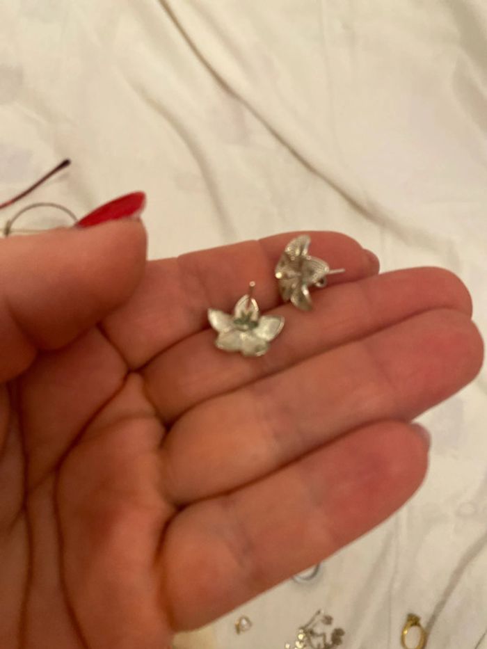 Boucle d’oreille en argent - photo numéro 2