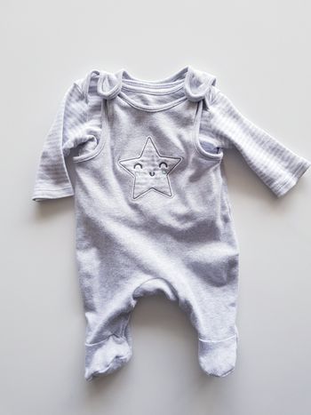 Baby Club - Ensemble tee-shirt avec grenouillère