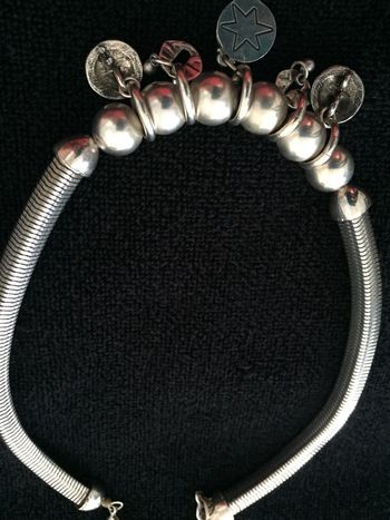 Collier argenté