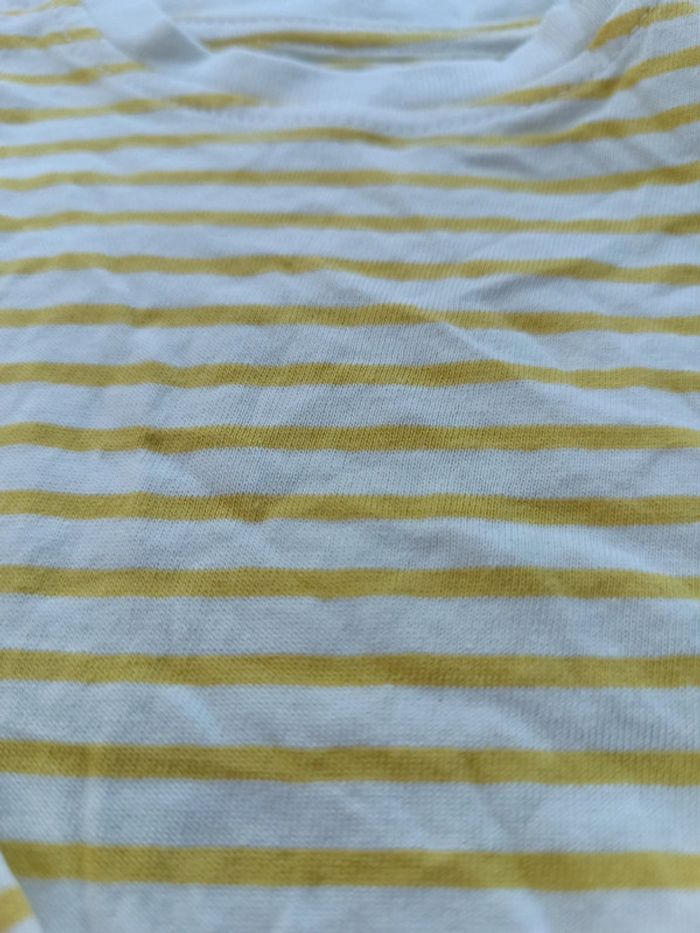 🔸 Tee-shirt Manches Longues Rayé Garçon - Mini Liberto 6 Mois🔸 - photo numéro 7