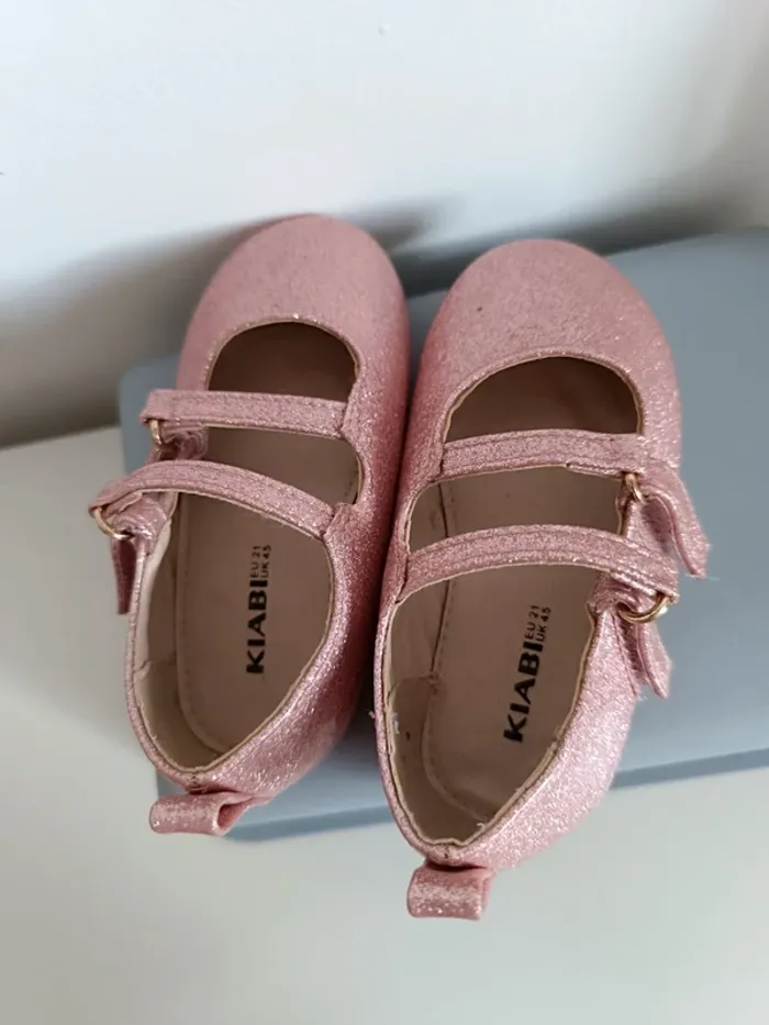 Chaussures ballerines neuves bébé fille - photo numéro 5