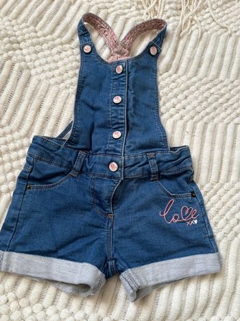 Salopette short fille 3 ans Orchestra