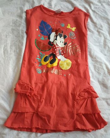 Robe neuve minnie 7 ans