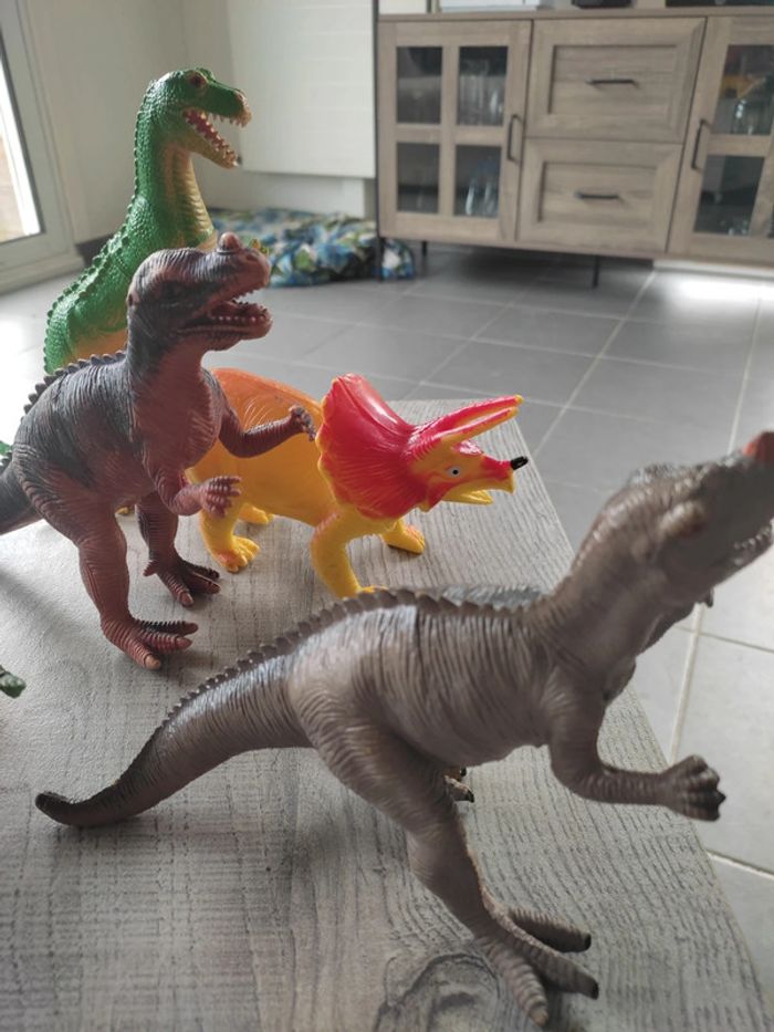 Lot de 6 grands dinosaures - photo numéro 3
