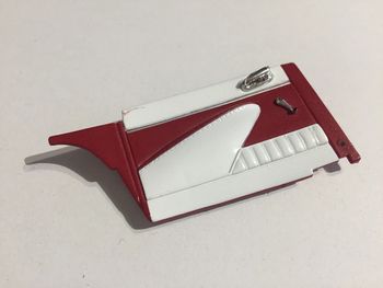 Intérieur arrière gauche pièce détachée miniature 1/18 Citroën DS 23 Pallas Norev #A51