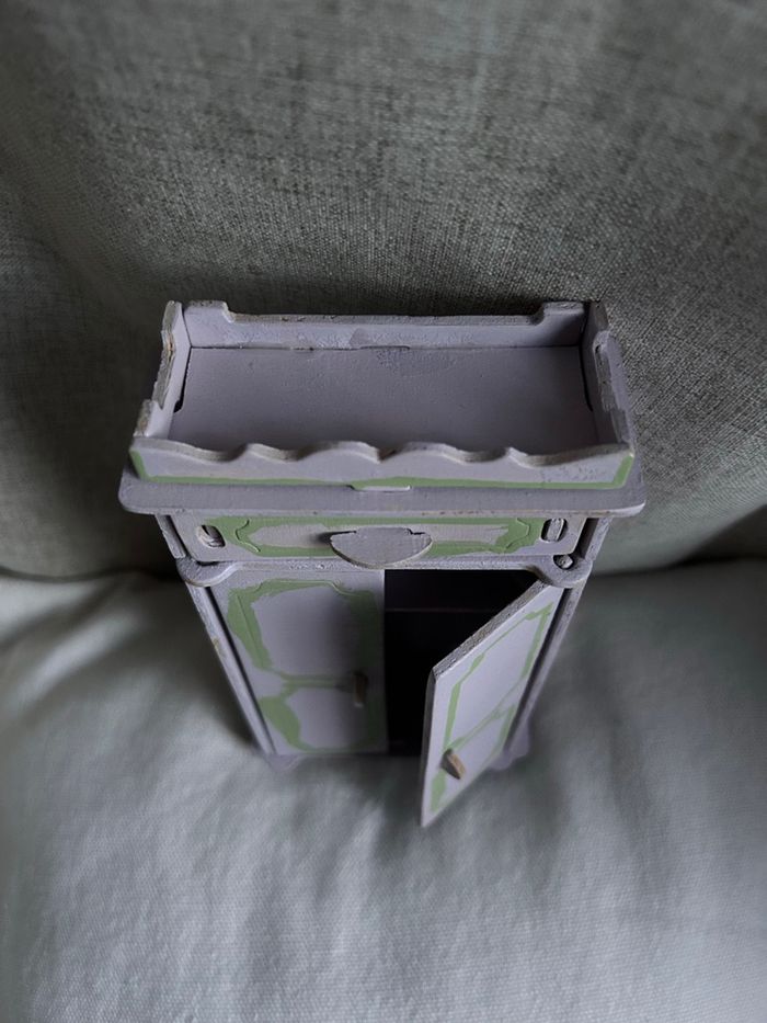 🪆 Charmante Armoire de Poupée Miniature - Style Vintage - photo numéro 8