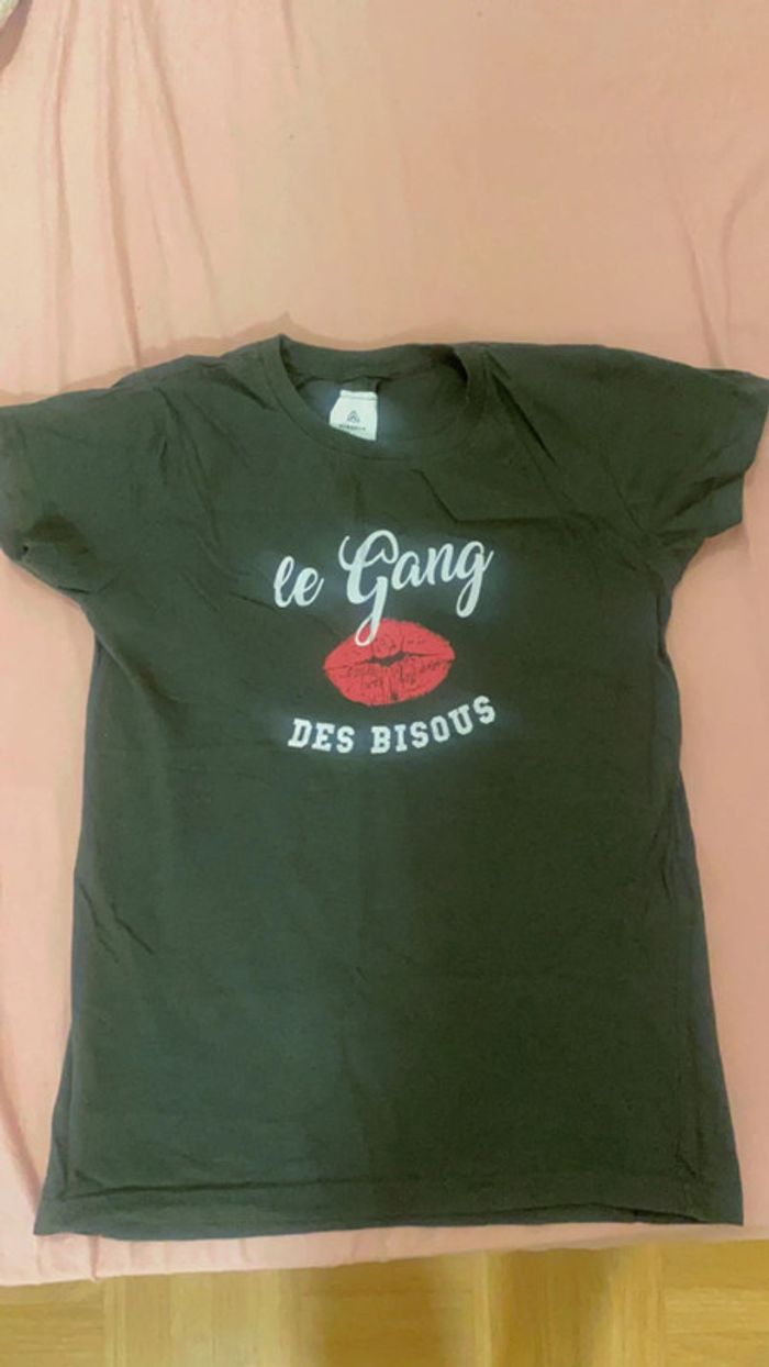 T-shirt vert kaki