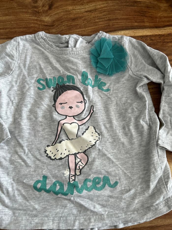 T-shirt manches longues 12 mois - photo numéro 3