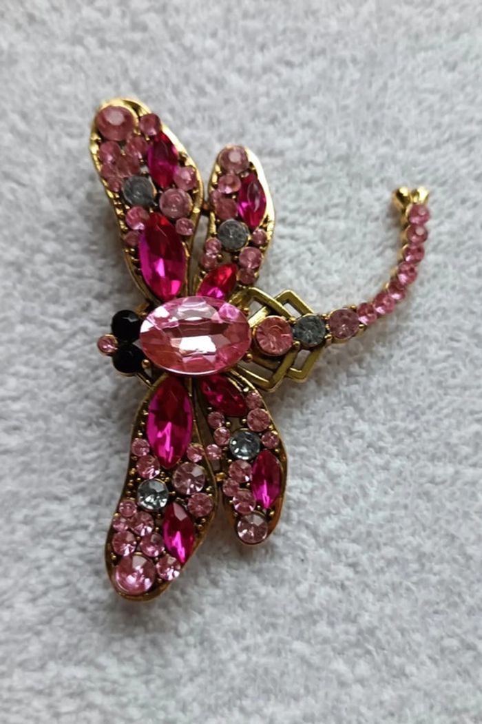 bijou broche libellule NEUF - photo numéro 4