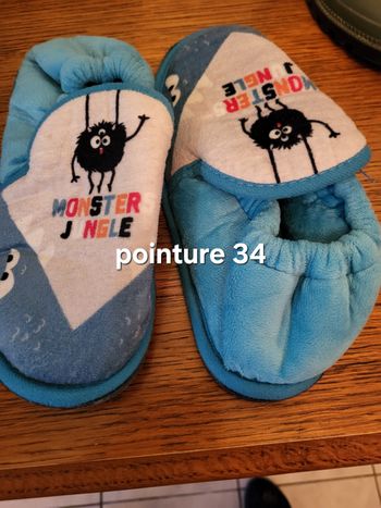 Chaussons pointure 34