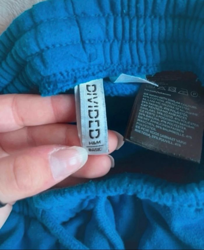 Jogging bleu roi taille XS de chez H&M en bon état - photo numéro 6