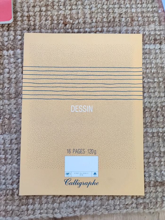 Cahier de dessin 24x32