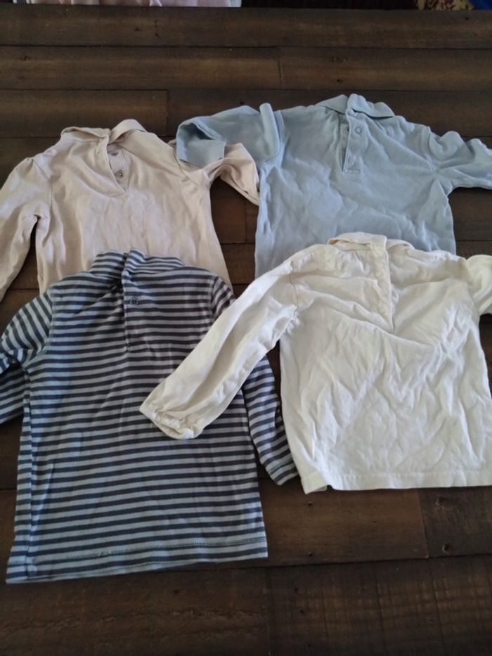 Ensemble sous pull t shirt Col roulé 18 mois - photo numéro 5