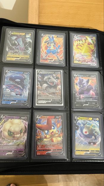 Classeur carte Pokémon sous toploader
