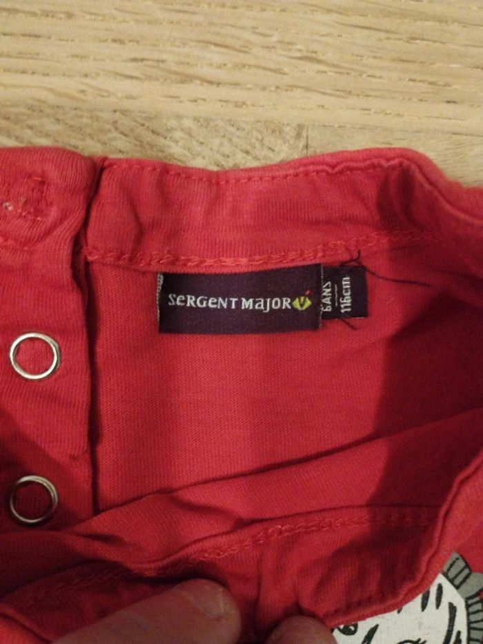 Tee-shirt ML Sergent Major 6 ans - photo numéro 3