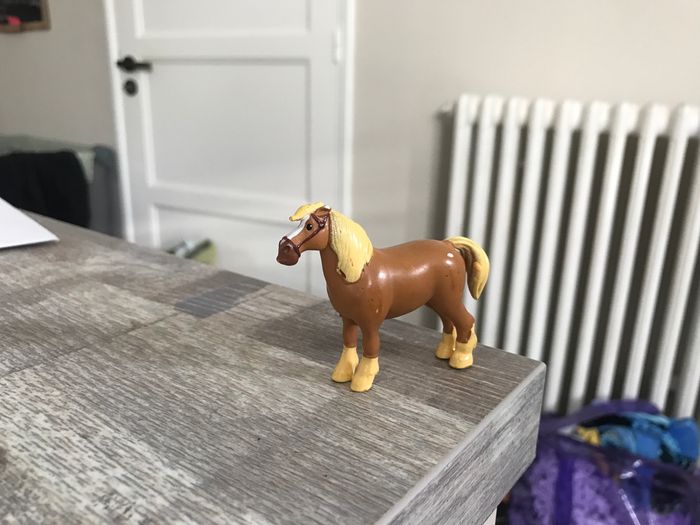 Figurine cheval philibert la belle et la bête disney
